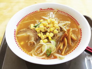 スガキヤの味噌ラーメン