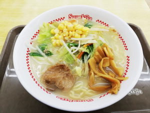 スガキヤの野菜ラーメン