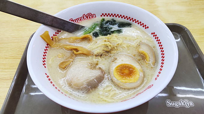 濃い味スガキヤラーメン