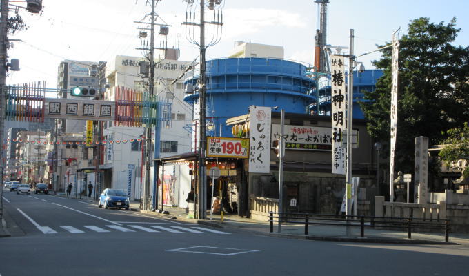 椿神明社（名古屋駅裏）