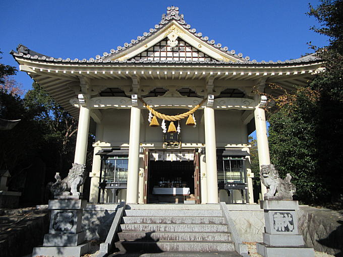 岩崎御嶽社の本殿
