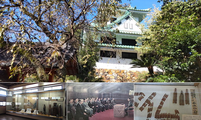 龍泉寺城と宝物館