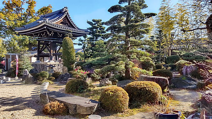 見事な庭園（宝珠院）