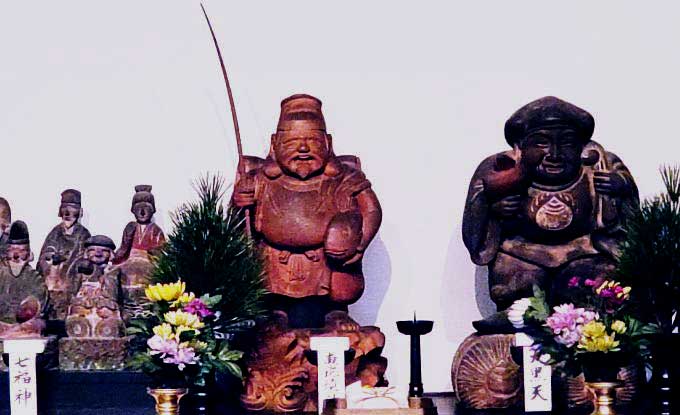 笠寺観音に祀られてる恵比寿様