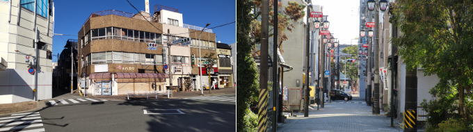 蒲郡市の駅前