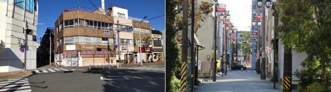 蒲郡市の駅前