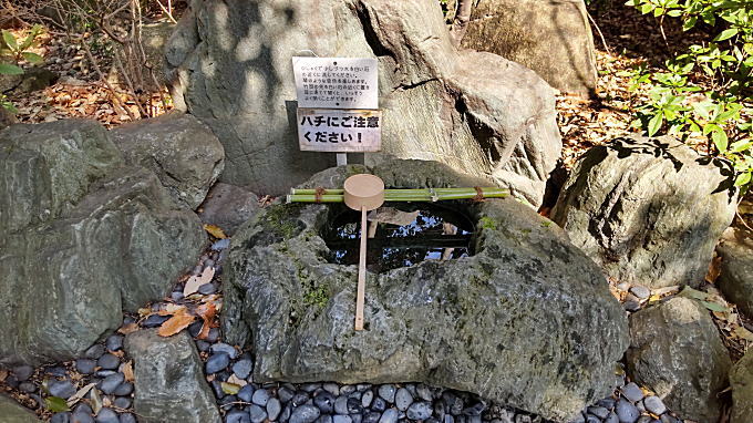 岩崎城の水琴窟［勘助の井］